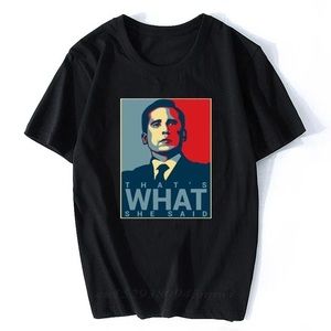 THE OFFICE GRAPHIC TEE NAVY 🔵